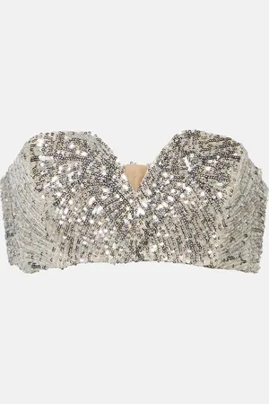 Blazé Milano Blazé Milano Top bandeau Lady Soul Clyde con lentejuelas