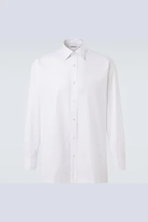 Charvet Camisa de piqué de algodón