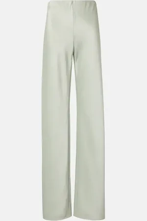 Vince Pantalones anchos de satén