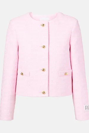 Patou Chaqueta de tweed de algodón