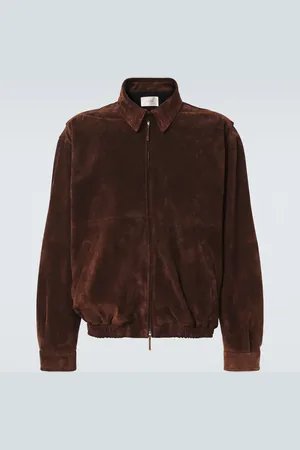 The Row Chaqueta Ronan de ante