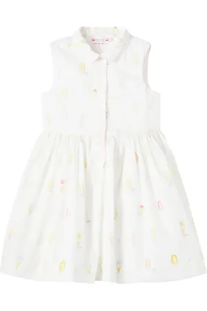 BONPOINT Vestido Anne de algodón estampado