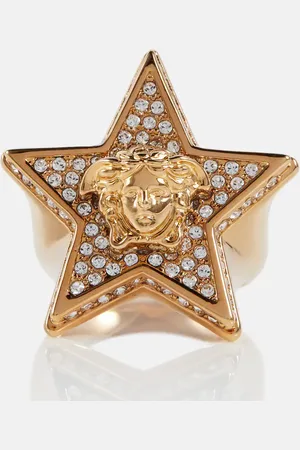VERSACE Anillo La Medusa con cristales