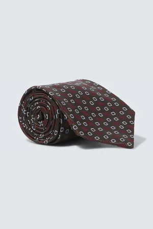 Charvet Corbata de seda en jacquard
