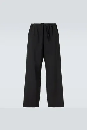 The Row Pantalones anchos Donatello de lana