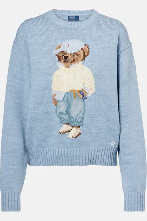 Ralph Lauren Jersey Polo Bear de algodón en intarsia