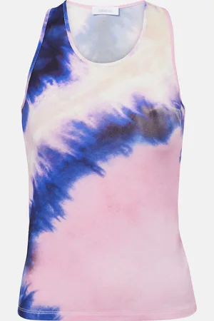 Paco rabanne Tank top de jersey tie-dye