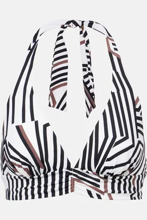 Max Mara Top de bikini Alberta estampado