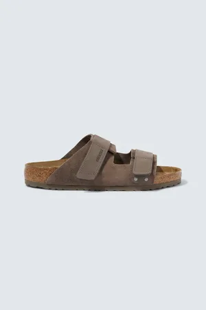 Birkenstock Sandalias Uji de ante y piel