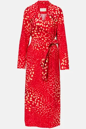 DRIES VAN NOTEN Abrigo estampado