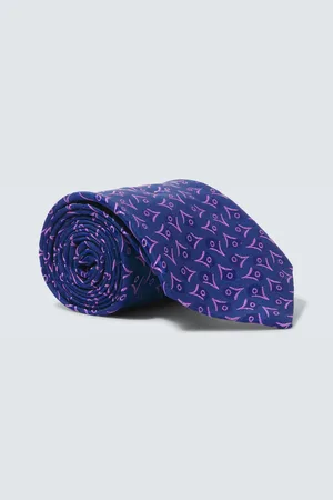 Charvet Corbata de seda bordada