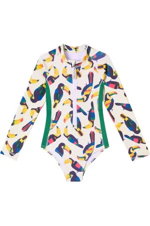 Roarsome Protector de baño Beak The Toucan estampado