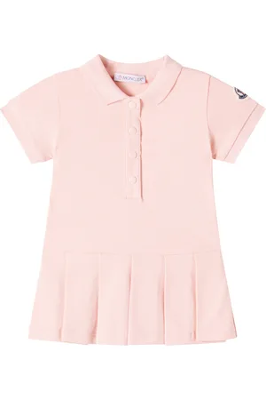Moncler Bebé - vestido en mezcla de algodón