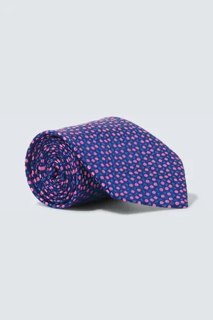 Charvet Corbata de seda en jacquard