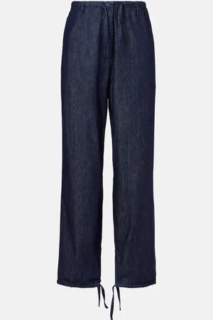 DRIES VAN NOTEN Pantalones rectos de denim