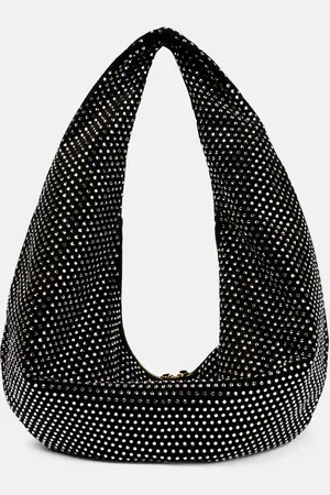 Khaite Bolso al hombro Olivia Large de ante adornado