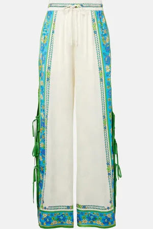 ALÉMAIS Alémais Pantalones anchos Vivianna de tiro alto