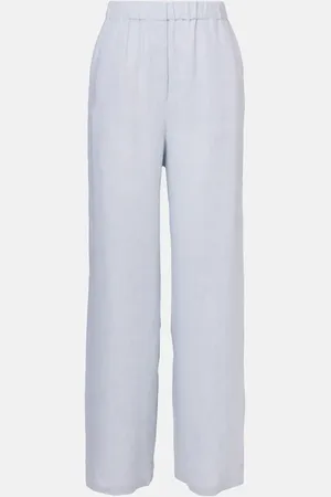 Loro Piana Pantalones anchos Valerio de lino