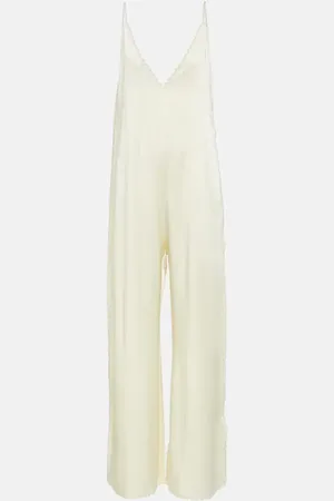 Jil Sander Mono de crepé festoneado