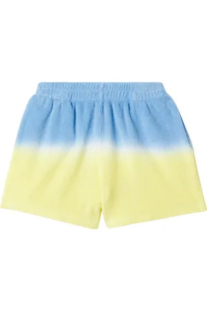 The New Society Shorts de algodón degradados