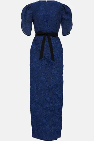 Erdem Vestido largo en cloqué