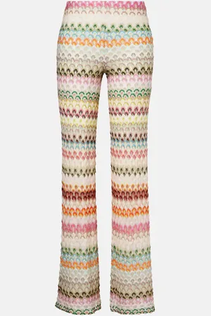 Missoni Pantalones anchos de croché