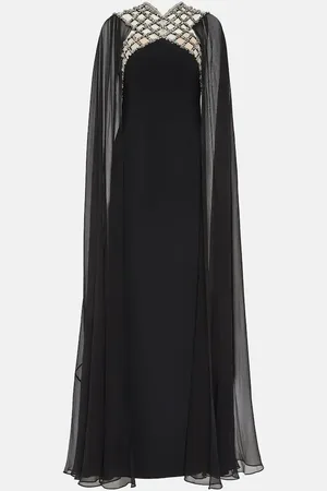 Jenny Packham Vestido de fiesta Natalie con capa