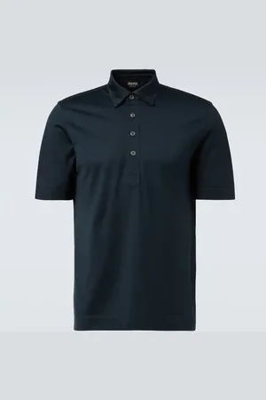 Ermenegildo Zegna Polo de seda y algodón