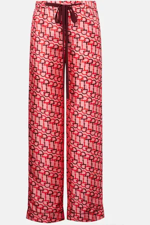 Gucci Pantalones anchos de sarga