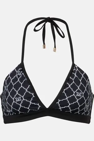 Max Mara Top de bikini Anna con escote halter