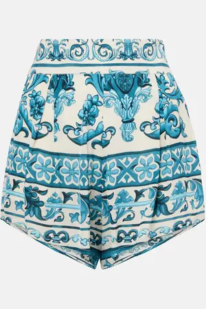 Adriana Degreas Shorts de tiro alto estampados