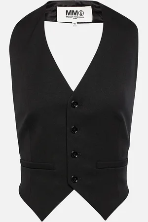 Maison Margiela Chaleco en mezcla de lana