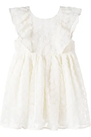 Konges Sløjd Konges Sløjd Vestido Cianna de tul con aplique floral