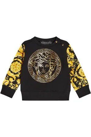 VERSACE Bebé - sudadera de algodón Medusa