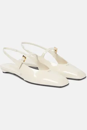 Prada Bailarinas destalonadas de charol