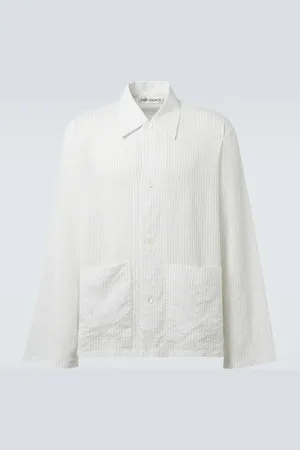OUR LEGACY Sobrecamisa Haven a rayas