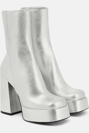 VERSACE Botines Aevitas de piel con plataforma