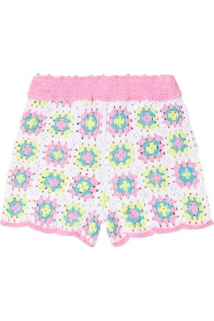 The New Society Shorts Nikaia en croché de algodón