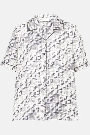Tory Burch Camisa de seda estampada