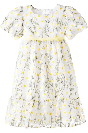 PATACHOU Vestido de organza floral