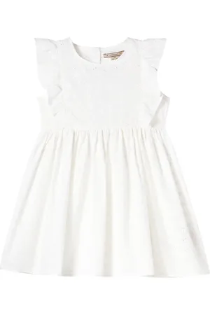 Konges Sløjd Konges Sløjd Vestido Lacey de algodón con volantes