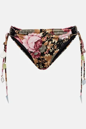 Chloé Chloé Braga de bikini floral adornada