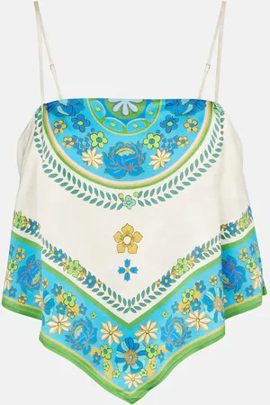 ALÉMAIS Alémais Top Vivianna estampado