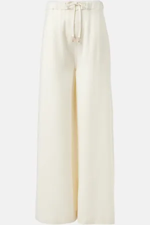 GABRIELA HEARST Pantalones palazzo Gelos de lana y seda