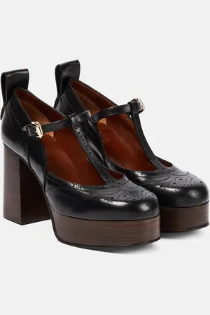 See by Chloé See By Chloé Salones Aria de piel con plataforma