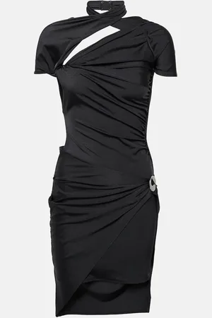 COPERNI Vestido corto de jersey con abertura