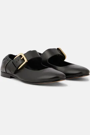 Bottega Veneta Bailarinas Mary Jane Astaire de piel