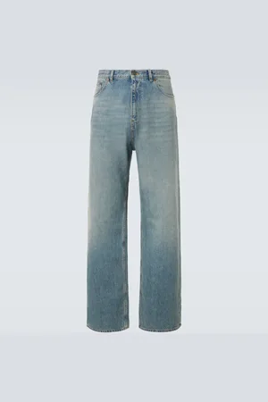 VALENTINO Jeans anchos de tiro alto