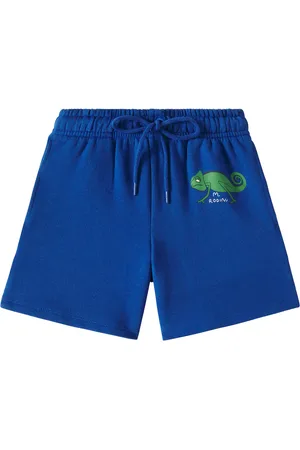 Mini Rodini Bermudas Lizard de algodón estampadas