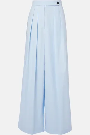 DRIES VAN NOTEN Pantalones anchos de algodón